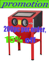 BIG PROMOTION 220L 60Gallon Large Floor standing sandblast cabinet