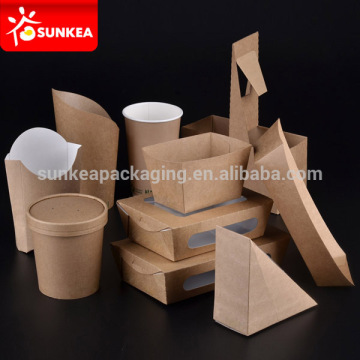 Printed paper sample food packaging, food drink packaging