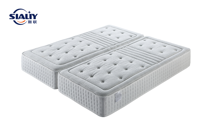 White Electric Ajustable Mattress