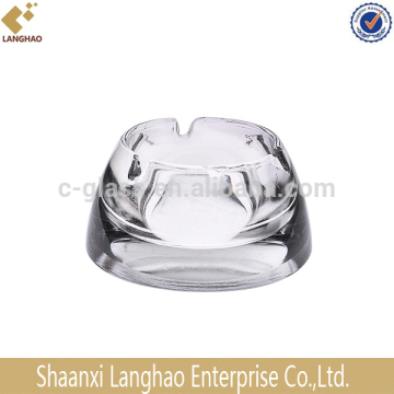 Round Clear Small Cigar Glass Ashtray
