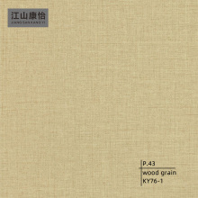 Wood grain PVC decorative film