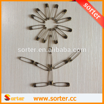 1000pcs Anti brass Color Safety Pins