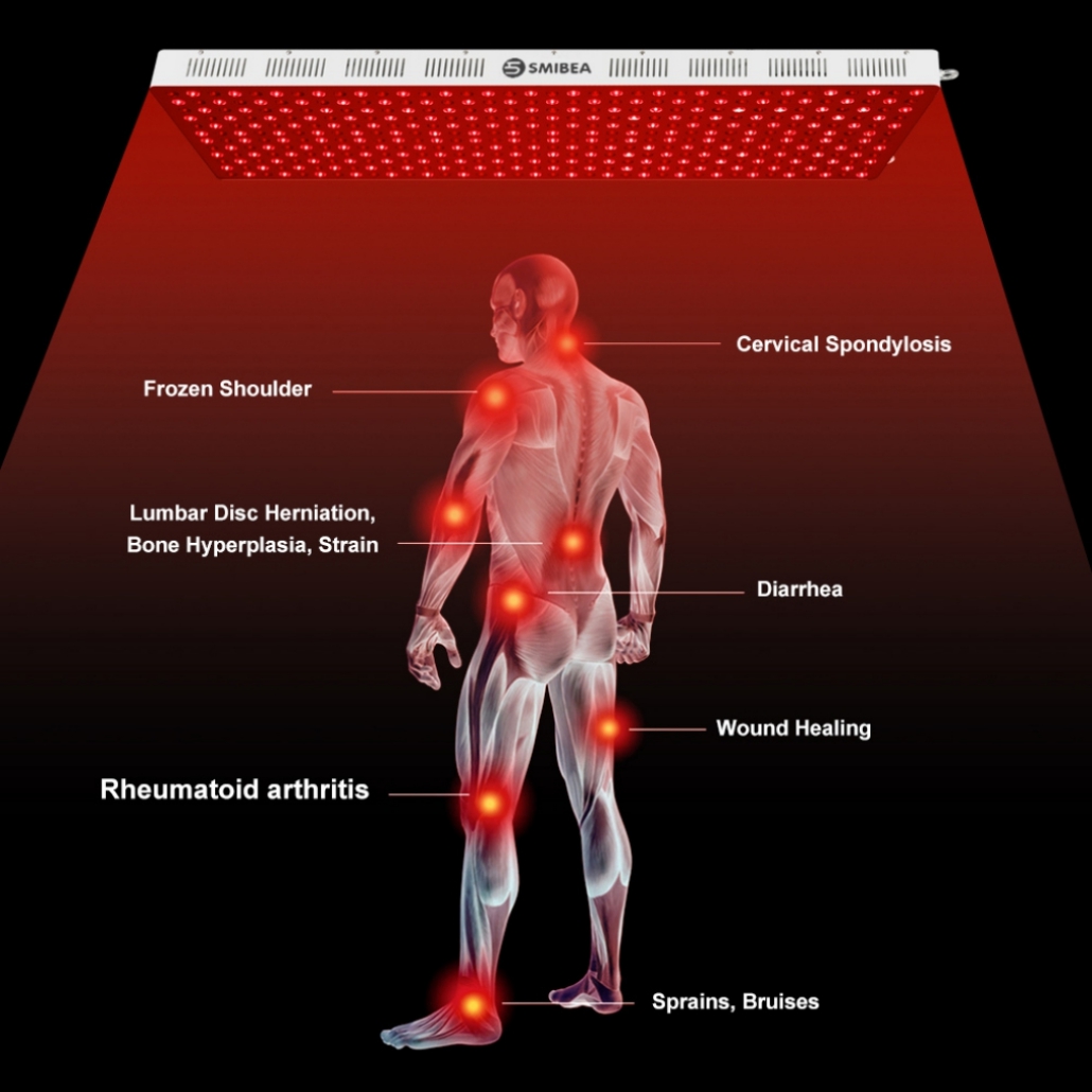 200W Led Red Light Therapy Lamp