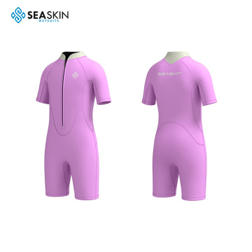 Seaskin 2.5 มม. Neoprene Full Back Zipper Surfing Wetsuit