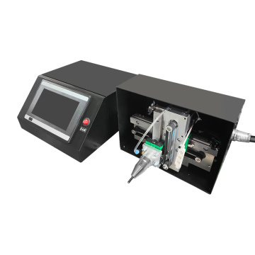 Integrated online pneumatic dot peen marking machine