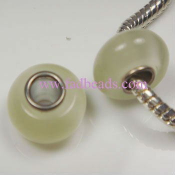 Round cat eye beads