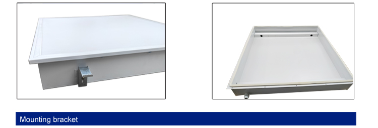 Dimmable IP65 led white thin panel light 40W square light led panel light for hospital