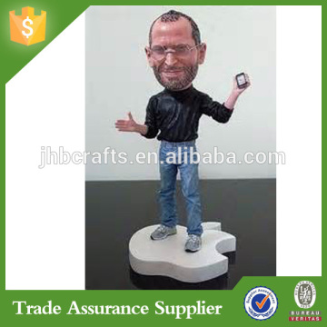 China Wholesale Resin Steve Jobs Bobble Head