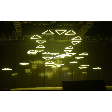 สามเหลี่ยม LED Pixel Tube Event Event Stage Decoration