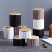 Modern Scandinavian Ceramic Sealed Moisture-Proof Storage Jar