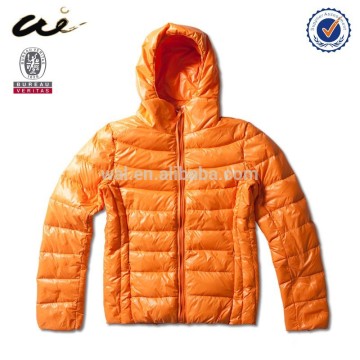 light fashion down jacket;classic jacket for woman;bright basic down jacket
