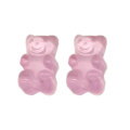 13mm Transparent Resin Gummy Bear Charm For Keychain Charm Hair Bow Center Slime Charms