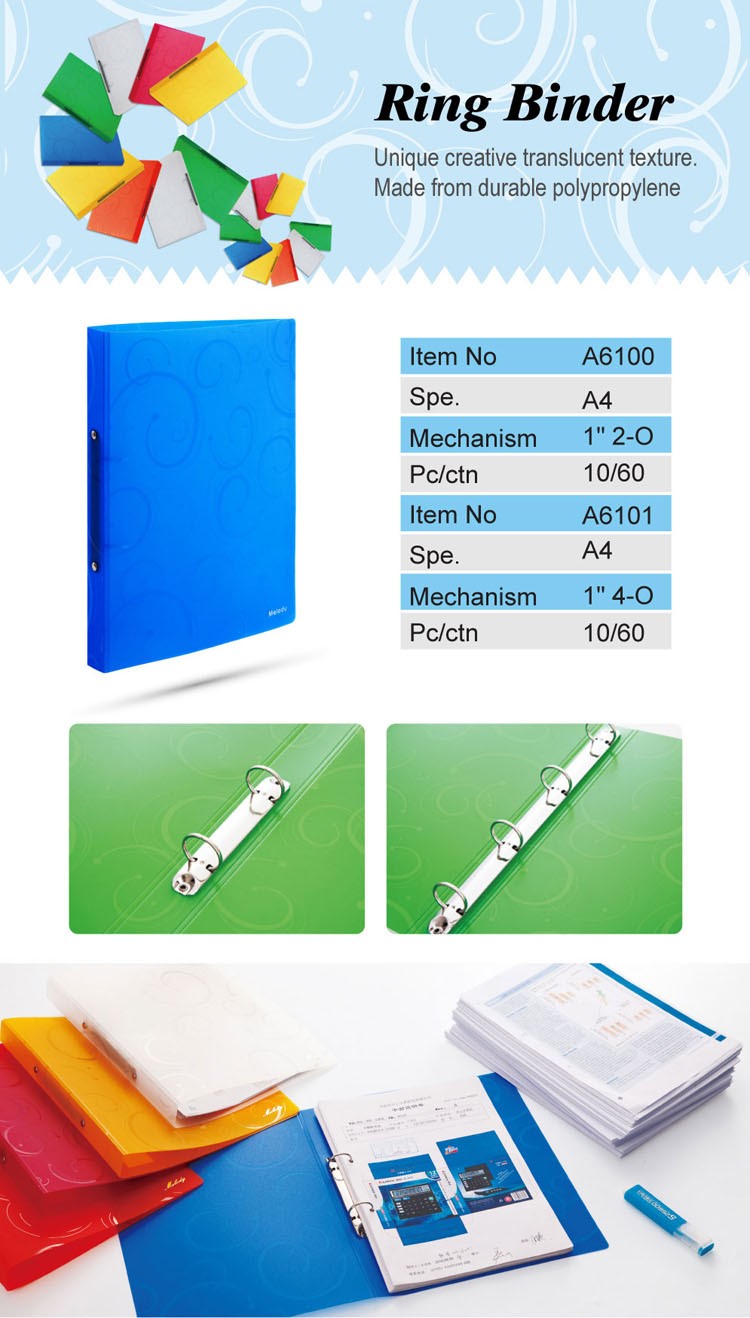 2018 new A4 20 pockets pp clear plastic soft cover display book