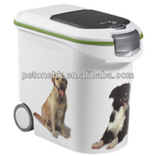 dog sealable plastic container