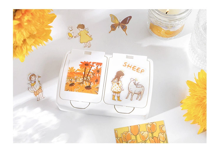 Golden Autumn 20PCS Per Set Sticker Package for Decoration