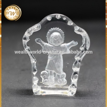 Quality unique crystal crafts paperweight block