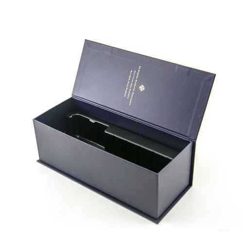 Champagner -Logo Magnetic Wine Glass Gift Box anpassen