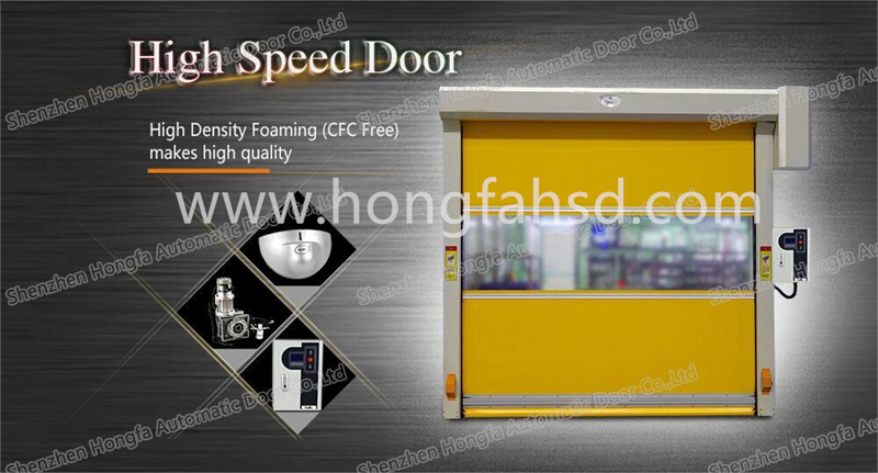 AGV PVC High Speed Rolling shutter Door