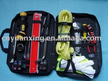 complete auto roadside emergency tool kits