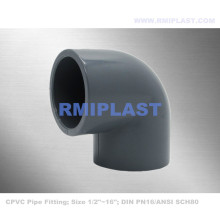 CPVC cotovelo Asme F439 ANSI SCH80