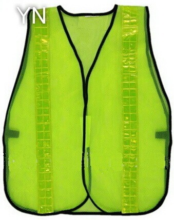 Mesh Safety Vest with Reflective Lattice Tape