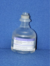 Bottles for metronidazole infusion