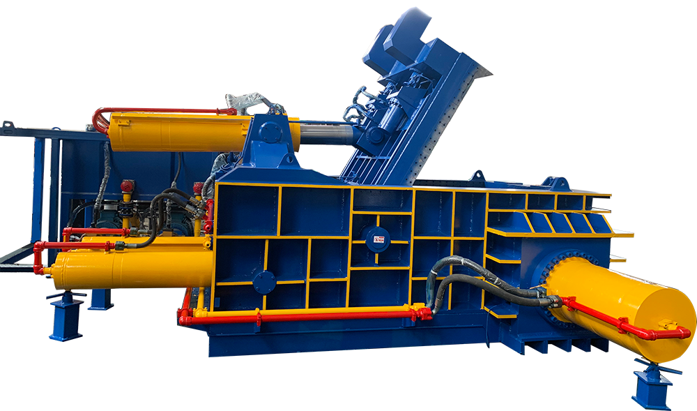 Hidrolik Aluminium Steel Metal Scrap Octagon Baler Machine