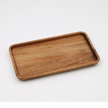 Rectangular Nesting Breakfast Lacquer Wood food plate