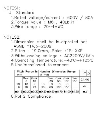 Din Rail Barrier Terminal Block