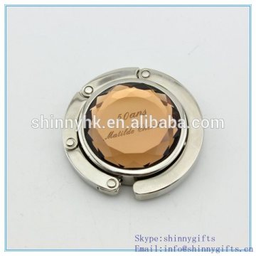 New mirror finish handbag hook display for ladies