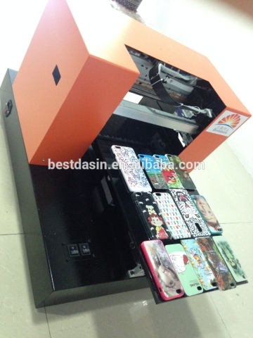 4D embossed feeling cell phone case printing machine