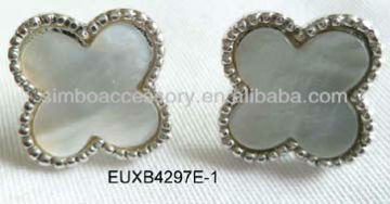 fashion metal shells jewelry post earring
