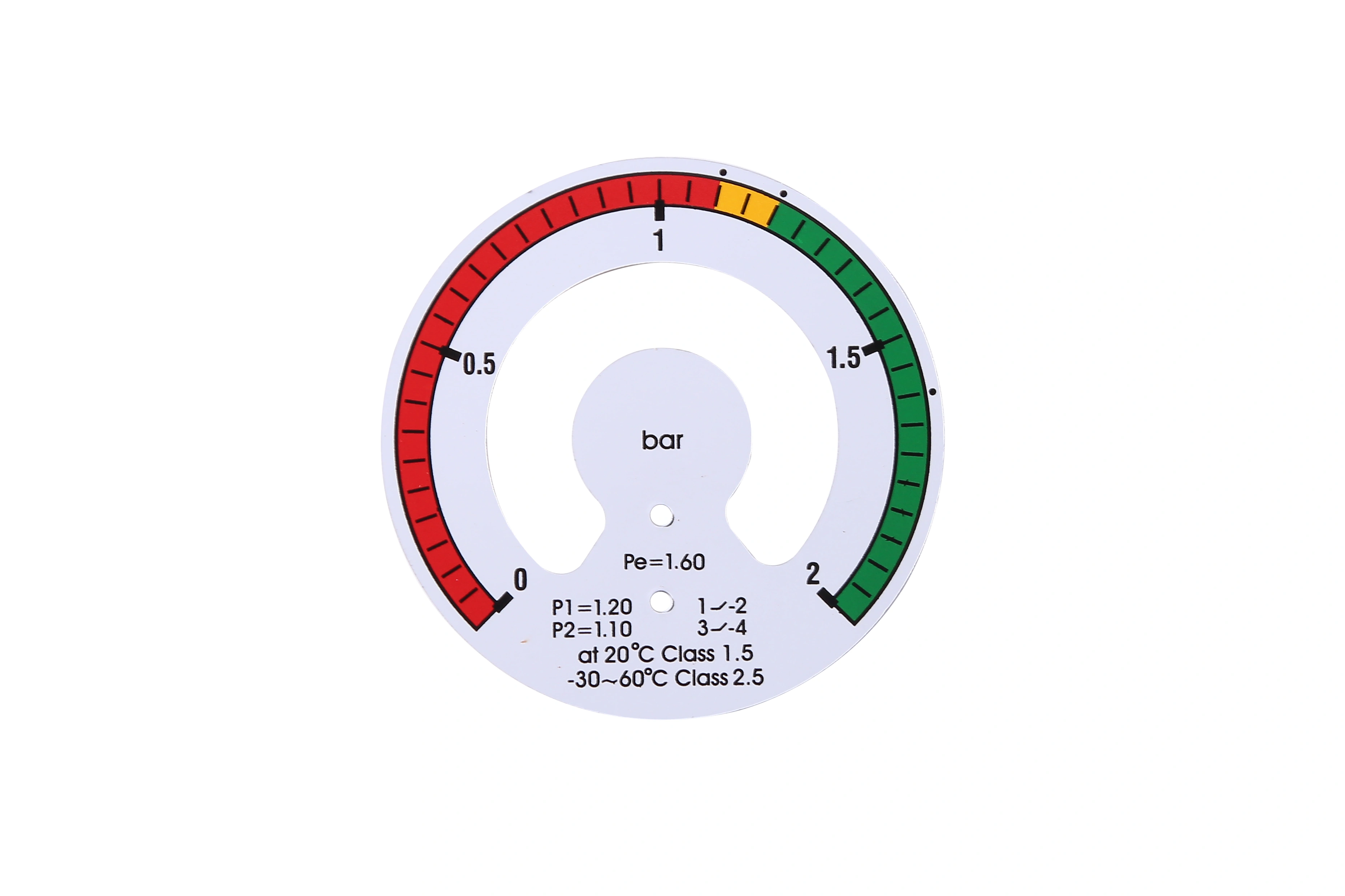 Bimetallthermometer als Anlegethermometer f. Rohre, Nenngrö…