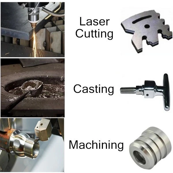 Chinese Custom Aluminum CNC Metal Machining Parts with Casting Aluminium Steel Brass Iron Parts for Auto Parts