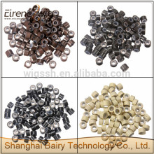 Silicone cooper micro ring,micro beads for hair extensions
