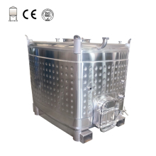 Winery Equipment Square Fermentation tank with Forklift Pockets 1000 liter fermenter