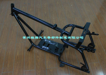 Powder Coating Rigid Motorcycle Frame Chassis , Custom Motorcycle Frames