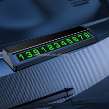 Adhesive Car Parking Number Plate: Fashion Privacy Protection for Mobile Numbers