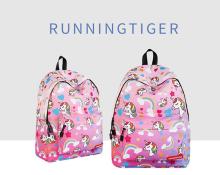Primary and secondary school unicorn girls backpack 2019