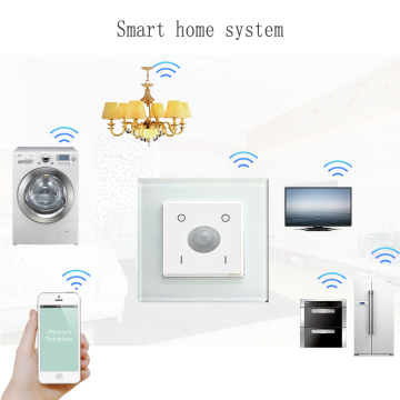 Smart home PIR sensor switch / automatic switch / remote control light switch