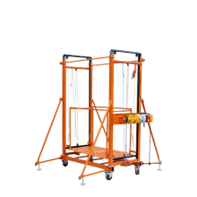 Removable Steel Tube Bracket Electric Lifting Scaffold System