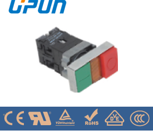 Double-position Illuminated Button UC2-B2-W83,made by UPUN