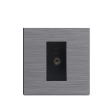 Stainless Steel TV Socket Outlet 1Gang OEM switches