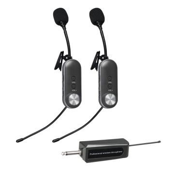 Lapel Microphone: Professional Wireless UHF Lavaliere Lightweight Microphone