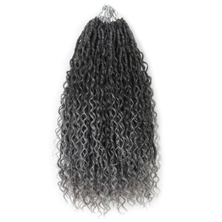 River locs Faux Locs Crochet Hair Braids Goddess River Locs Ringlet Synthetic Hair Extension