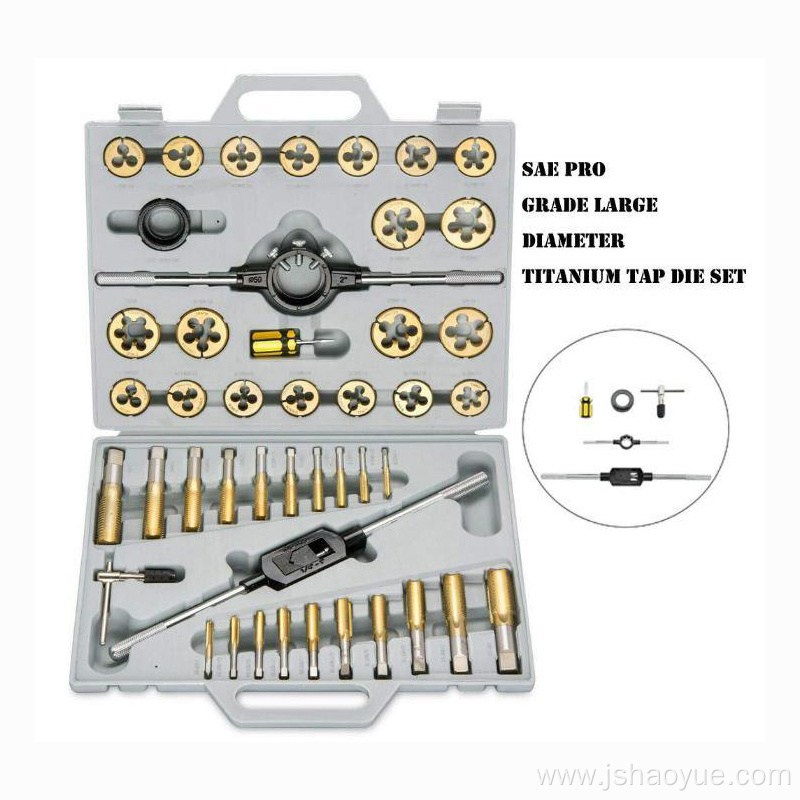 45 pcs Tap and Die Threading Tool Set