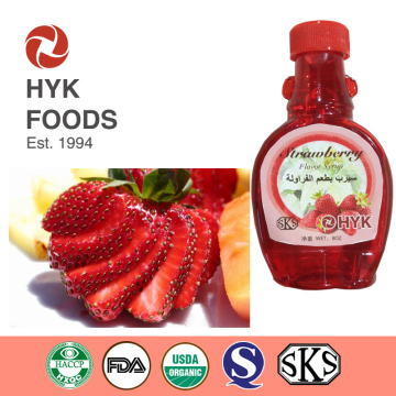 strawberry flavor honey syrup