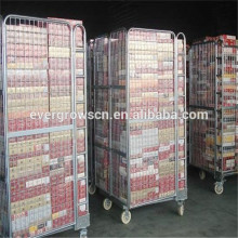 Roll off container Collapsible storage metal roll off container for sale