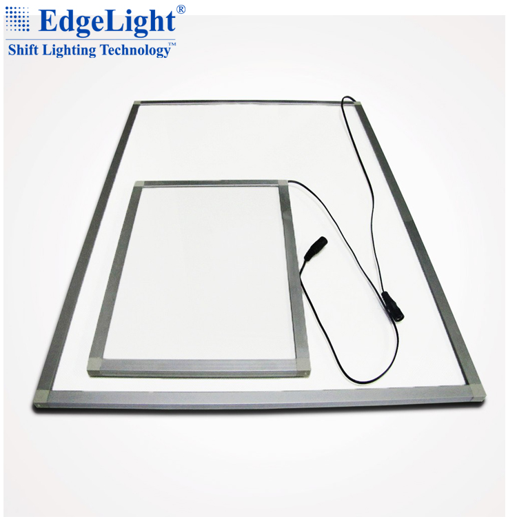 10.6mm thickness high bright ultra slim surface mounted flexible frameless led light panel