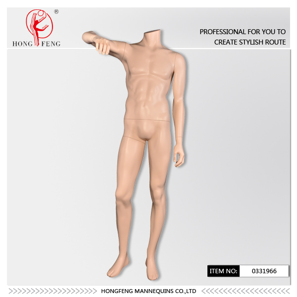 fashion male mannequin without head
